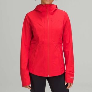 Lululemon Red Break a trail jacket
